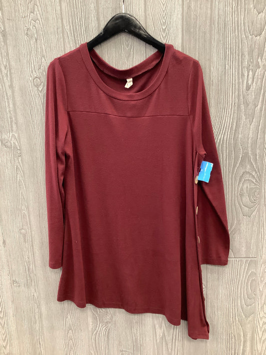 Tunic Long Sleeve By Clothes Mentor  Size: L