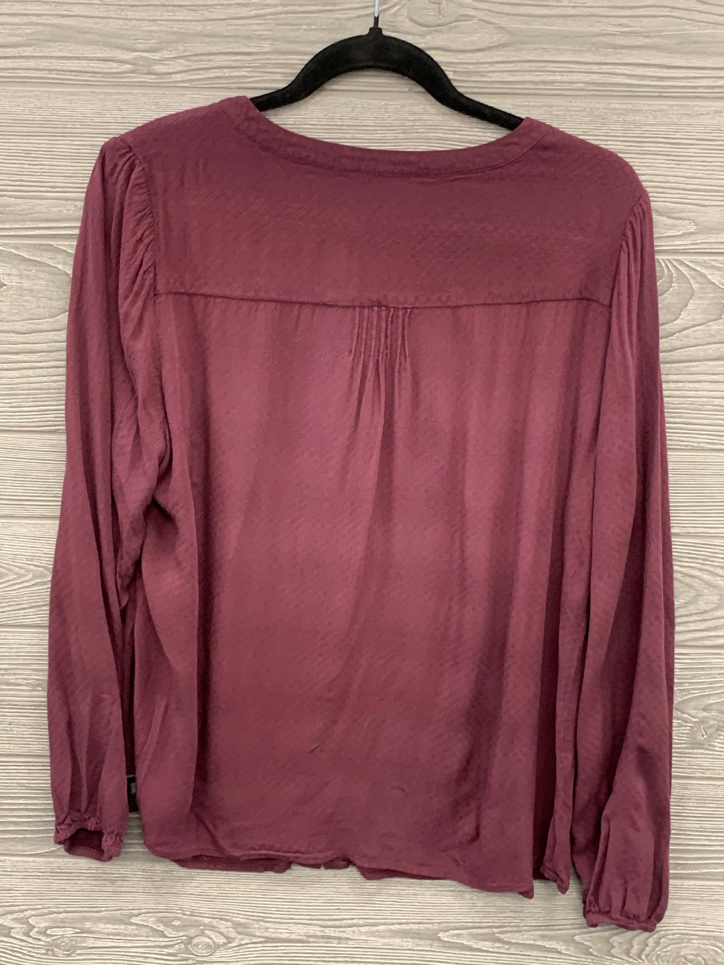 Top Long Sleeve By Christopher And Banks  Size: L