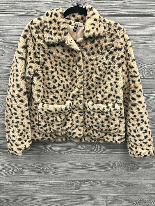 Jacket Faux Fur & Sherpa By Divided  Size: S