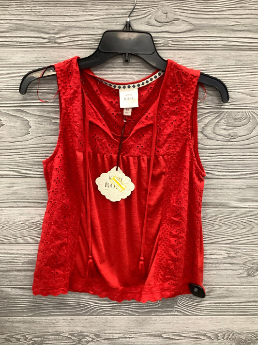 Top Sleeveless By Knox Rose  Size: Xs