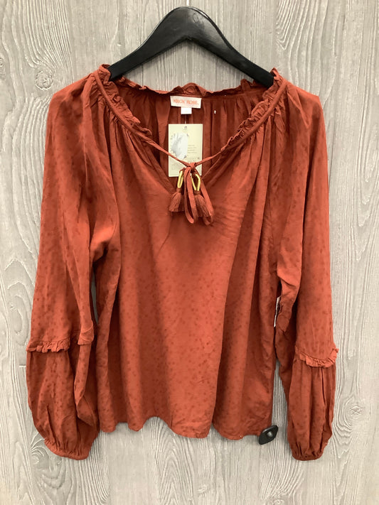 Blouse Long Sleeve By Knox Rose  Size: S