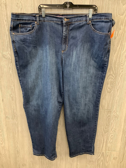 Jeans Straight By Gloria Vanderbilt  Size: 24w