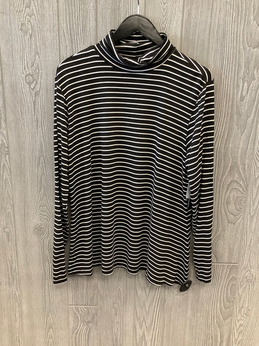 Top Long Sleeve By Adrienne Vittadini  Size: L