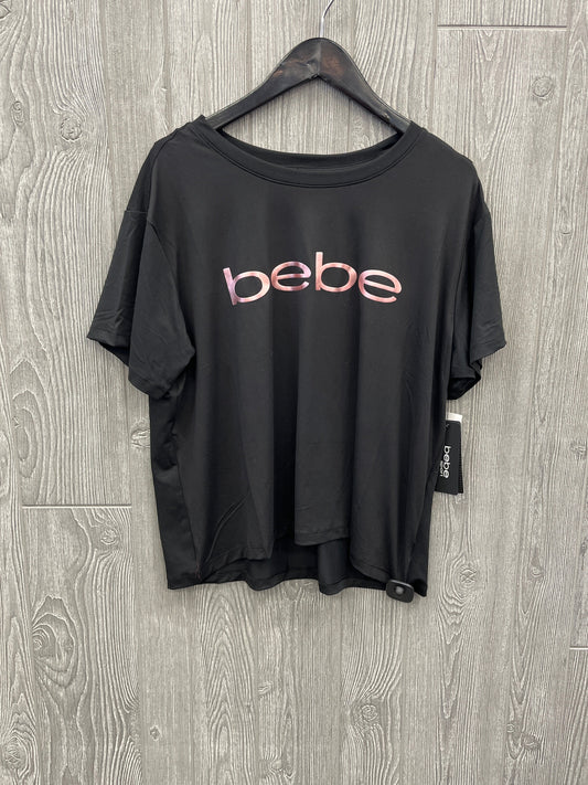 Athletic Top Short Sleeve By Bebe  Size: 1x