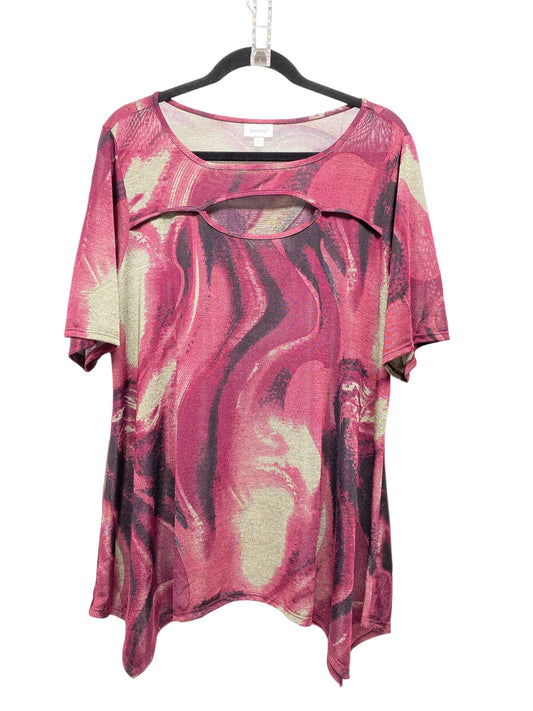 Top Short Sleeve By Avenue  Size: 18