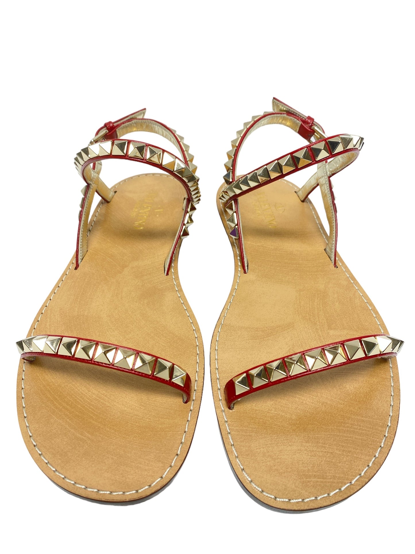 Sandals Luxury Designer By Valentino  Size: 6