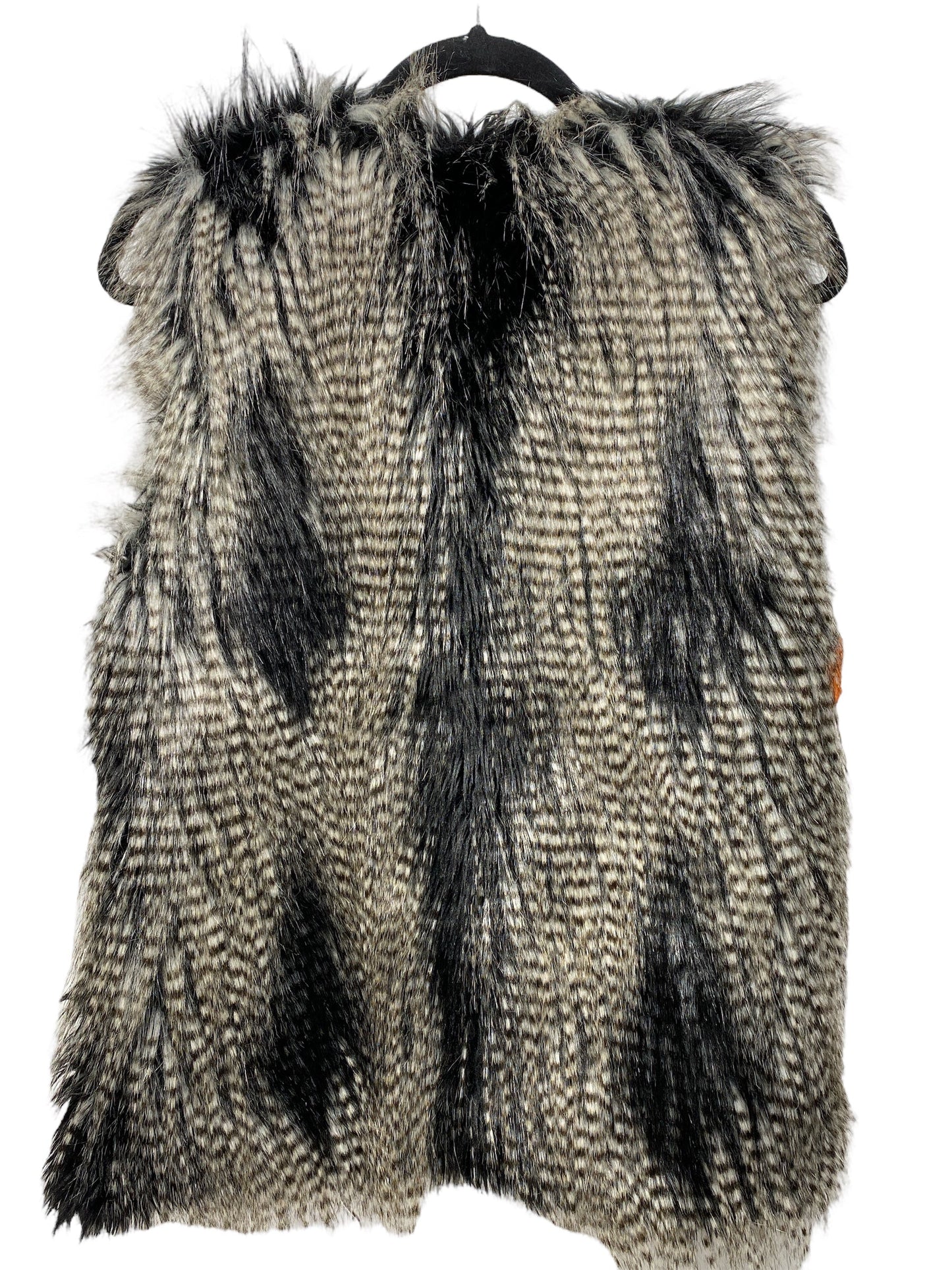 Vest Faux Fur & Sherpa By Divided  Size: M