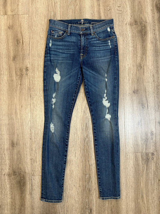 Jeans Skinny By 7 For All Mankind  Size: 27