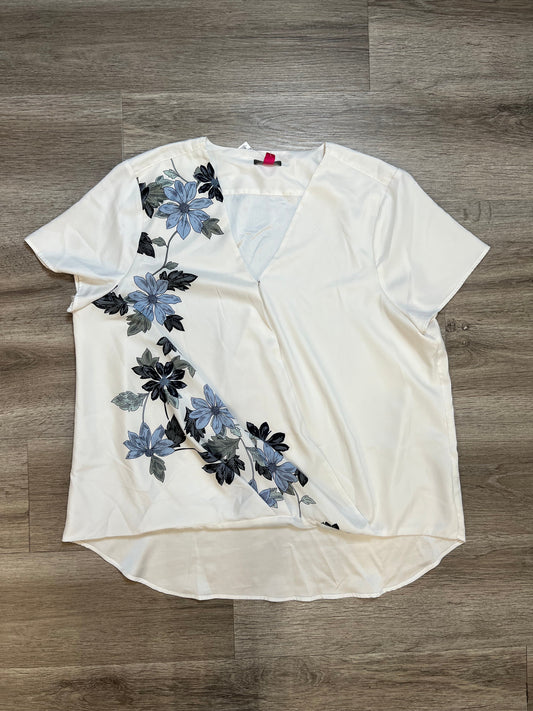 Blouse Short Sleeve By Vince Camuto  Size: Xl