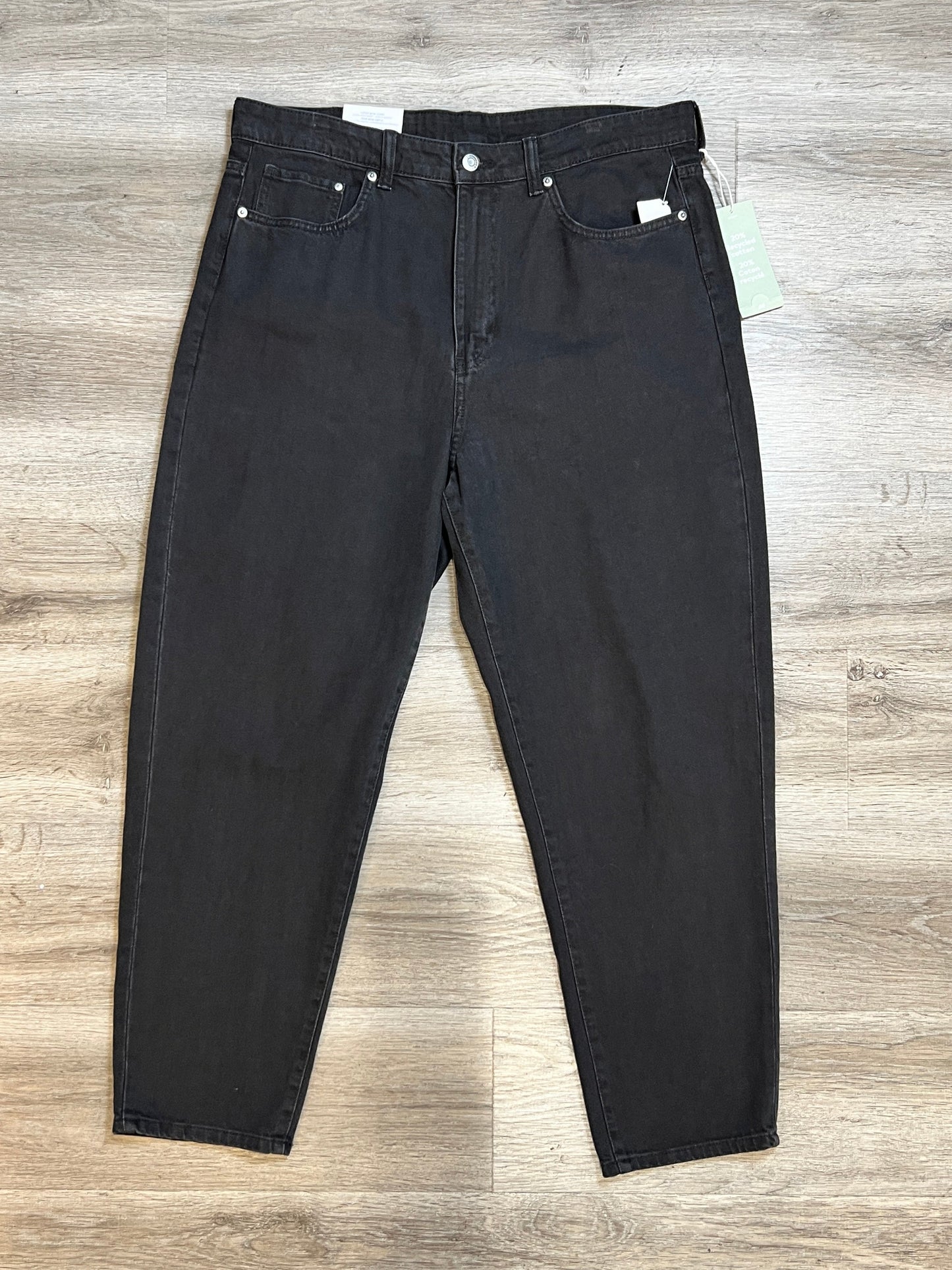 Jeans Straight By H&m  Size: 14