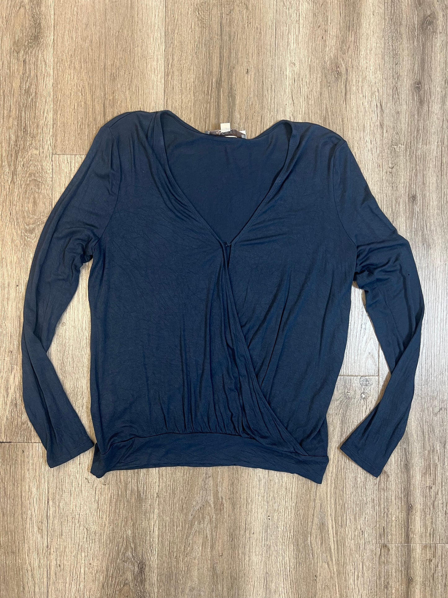 Top Long Sleeve Basic By Loft  Size: Xs