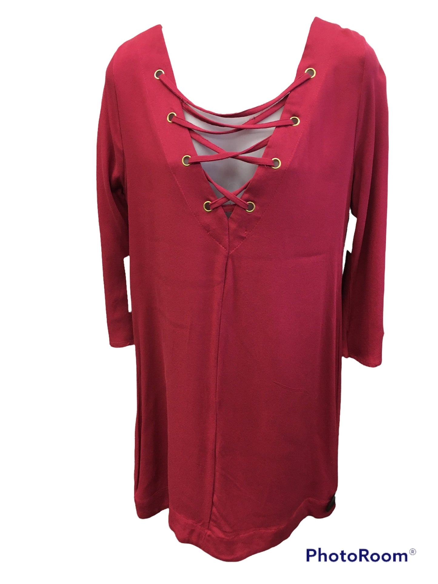 Dress Short Long Sleeve By Just Fab  Size: 6