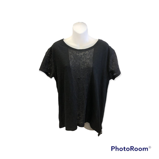 Top Short Sleeve Basic By DKNY Size: S