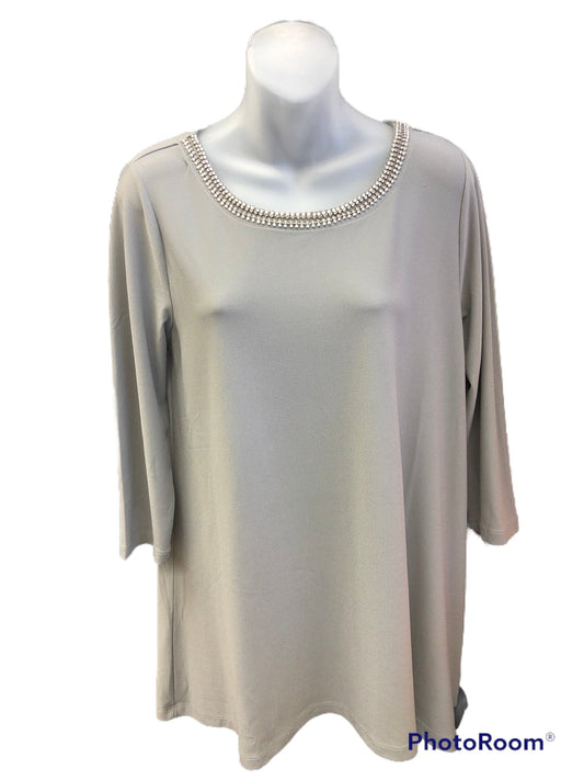 Tunic Long Sleeve By Dennis Basso QVC  Size: Xs