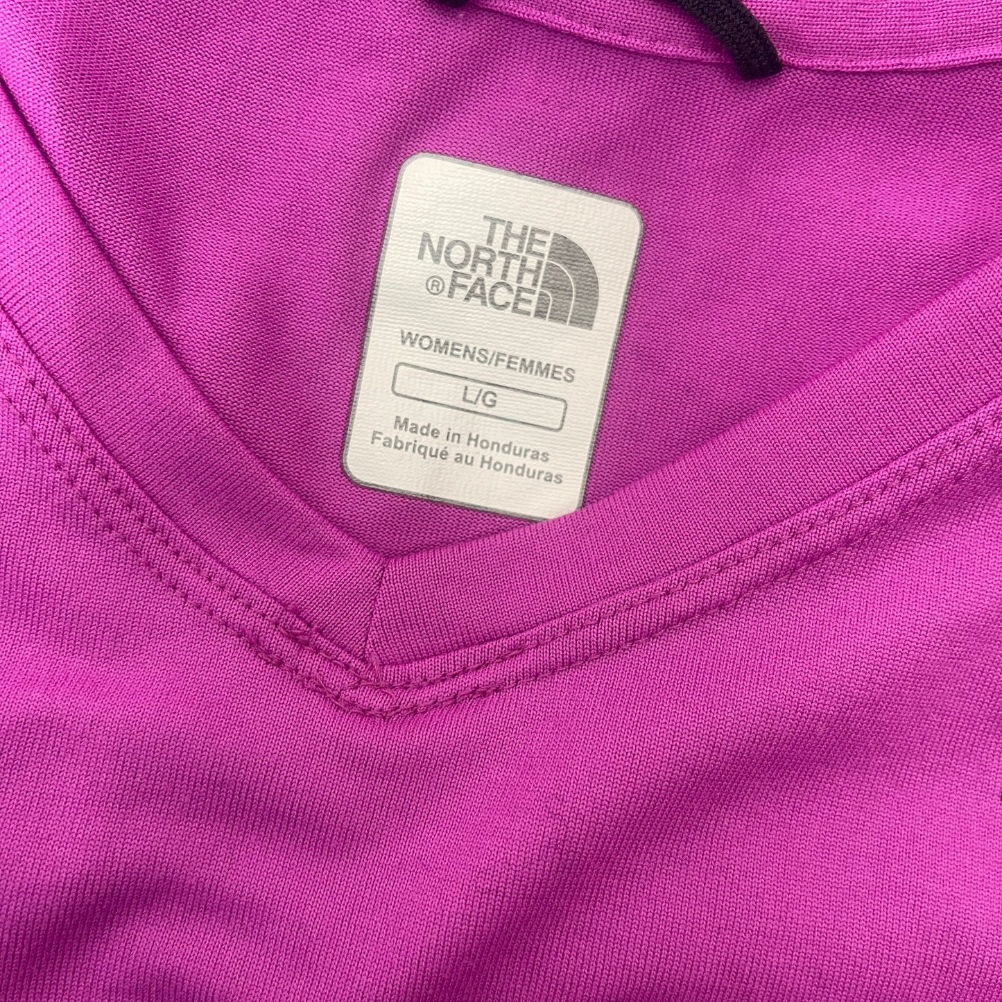Athletic Top Short Sleeve By North Face  Size: L