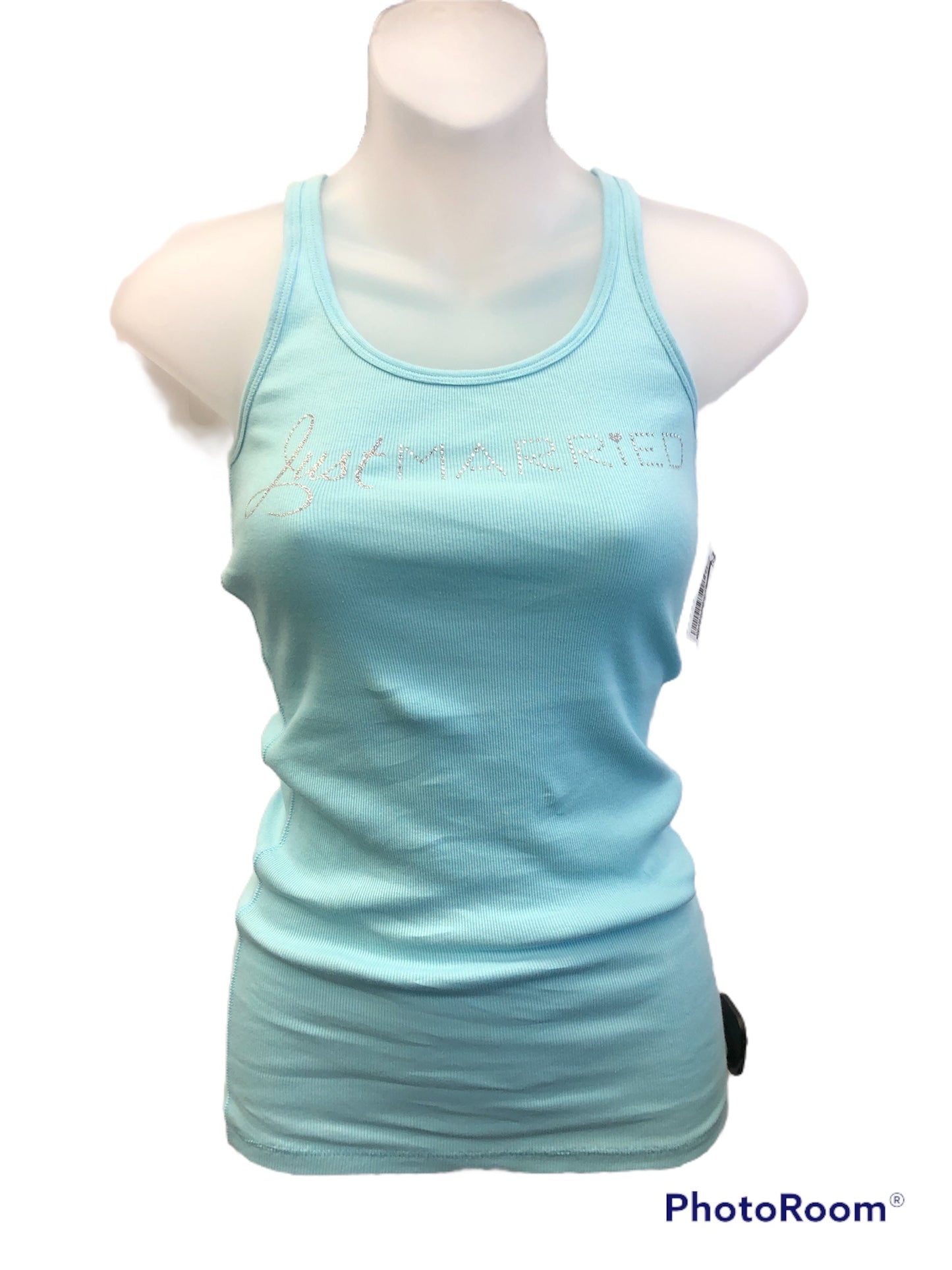 “Just Married” Tank Basic Cami By Victorias Secret  Size: M