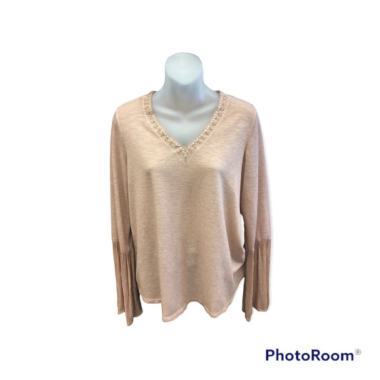 Top Long Sleeve By Knox Rose  Size: XS