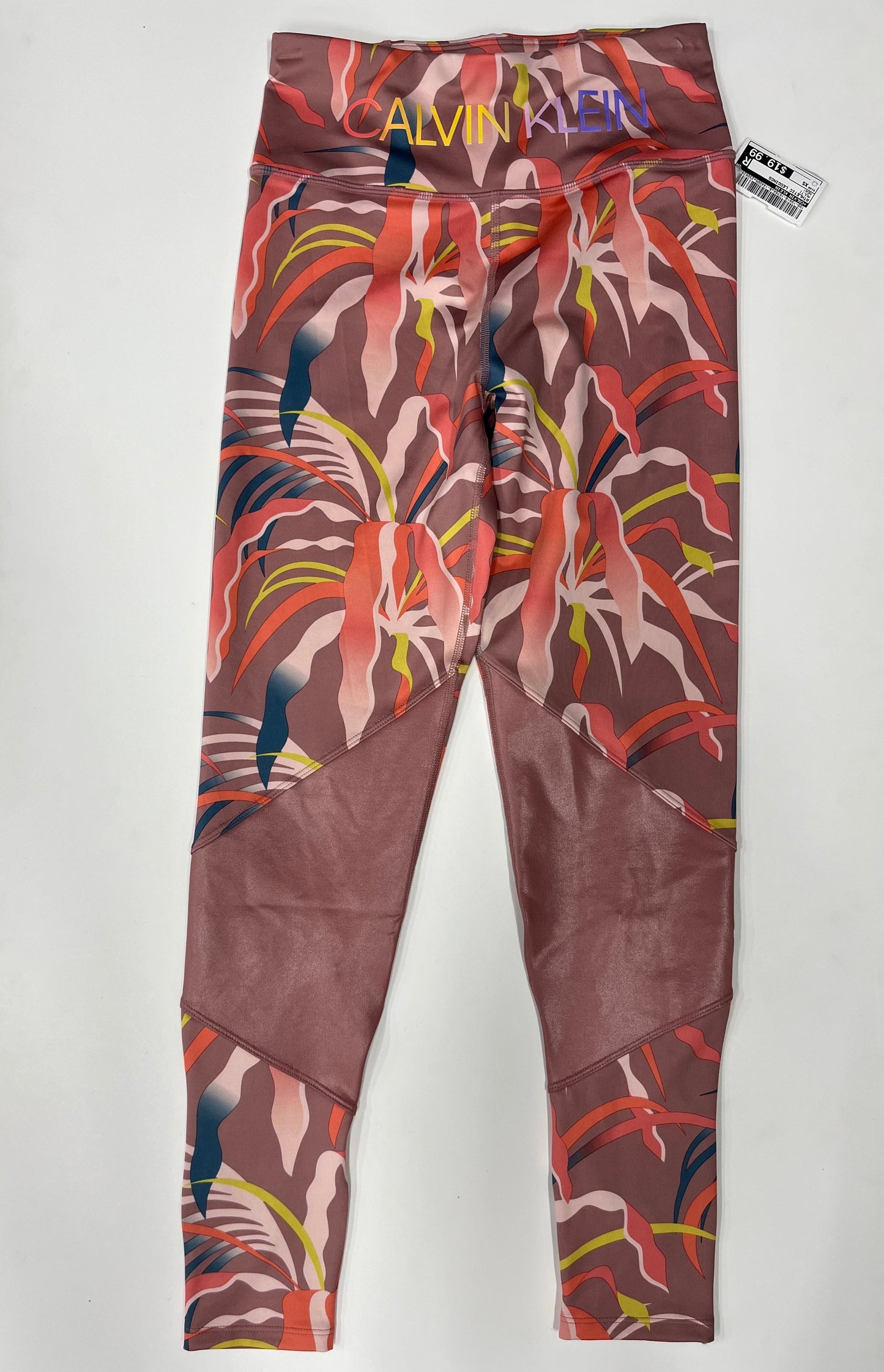 Calvin Klein Athletic Yoga Pants Multi NEW Size XS
