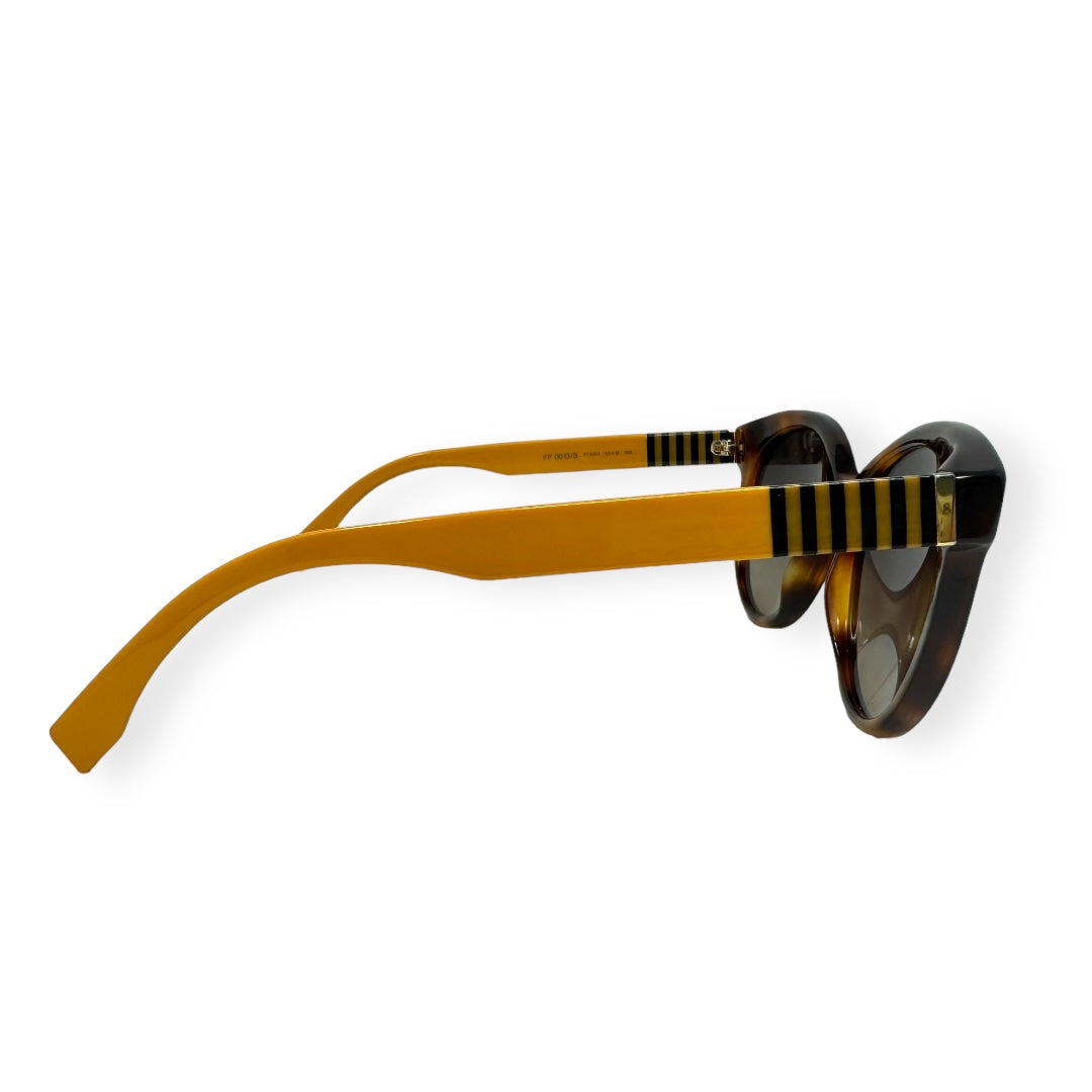 Cat Eye Sunglasses Luxury Designer By Fendi