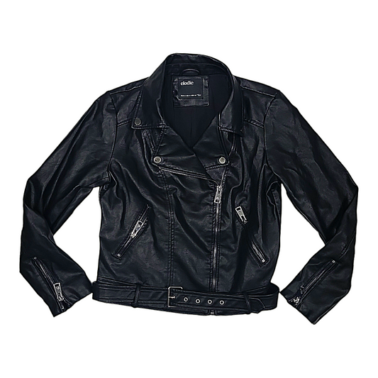 Jacket Moto Leather By Elodie  Size: M