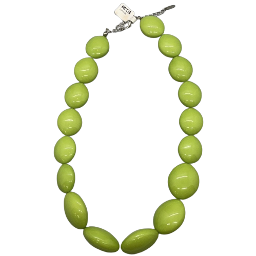 Lime Green Chunky Bead Necklace by Clothes Mentor