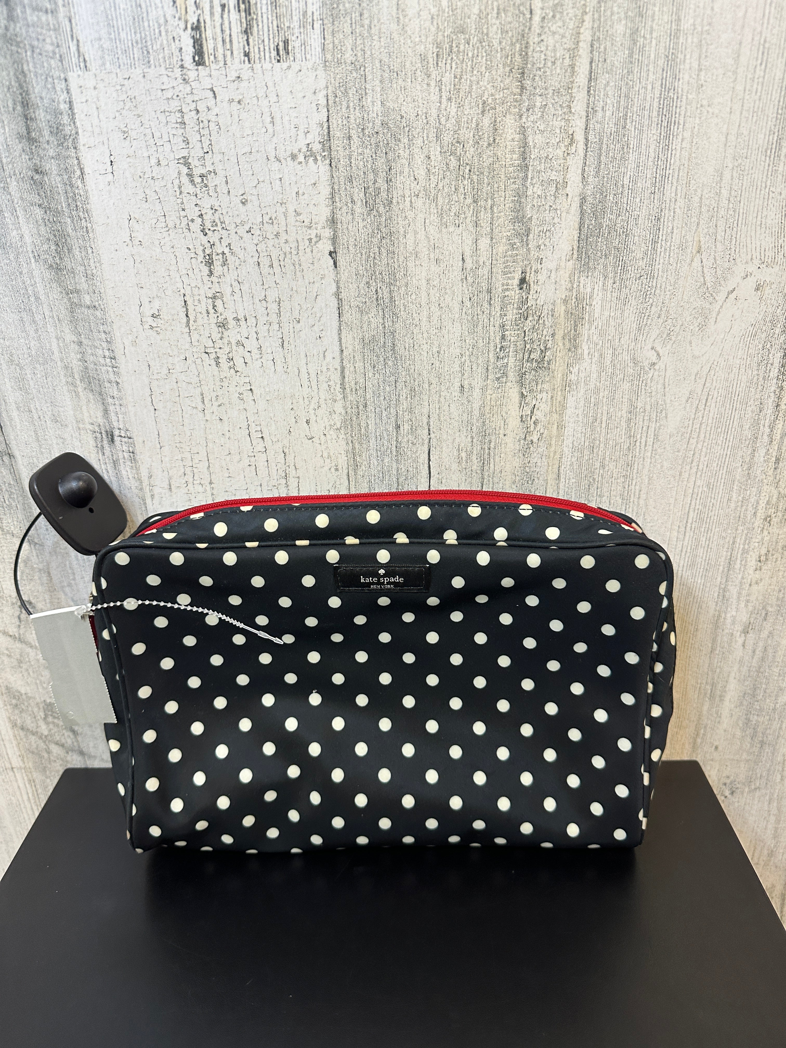 Kate spade makeup bag polka online dot