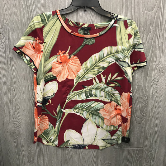 SHORT SLEEVE TOP BY ANN TAYLOR SIZE M PETITE