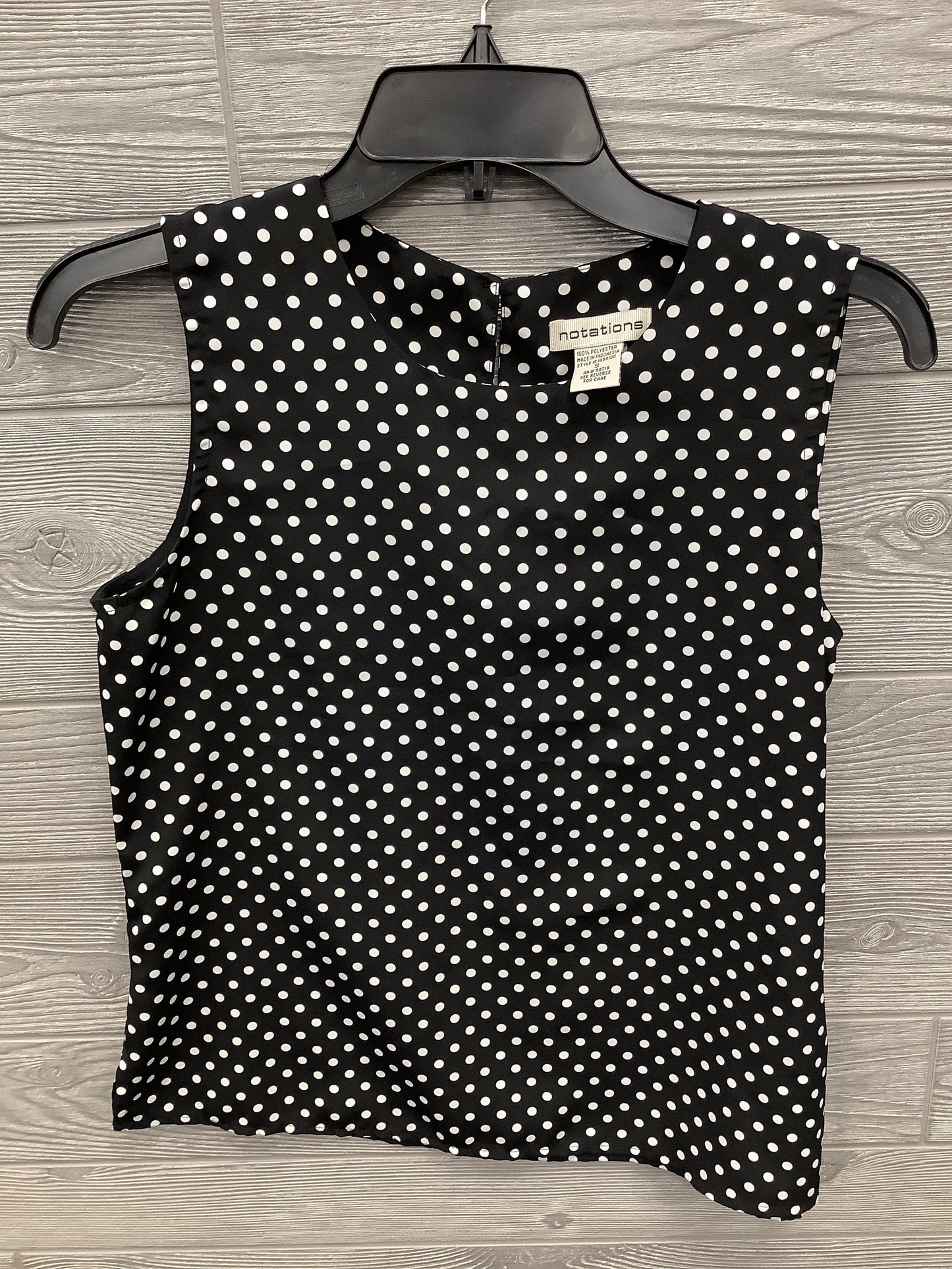 SLEEVELESS TOP SIZE S BY NOTATIONS